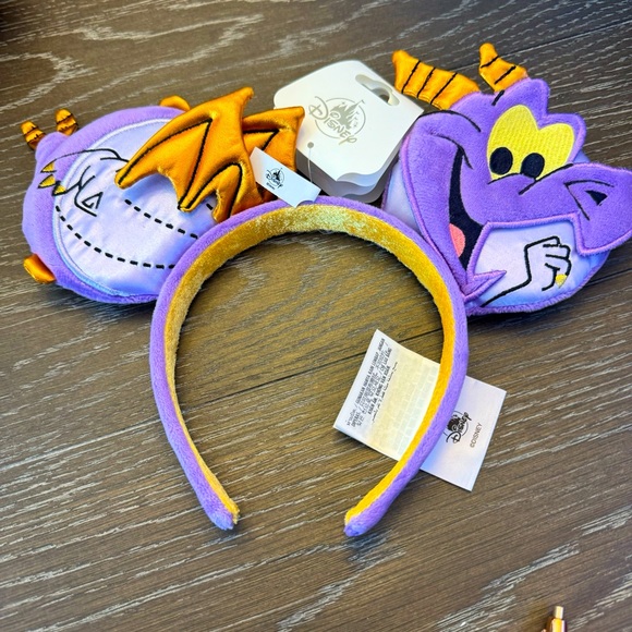 Disney Accessories - NWT. Figment Disney Parks 2023 Epcot Soft Plush Figment Ear Headband for Adults.